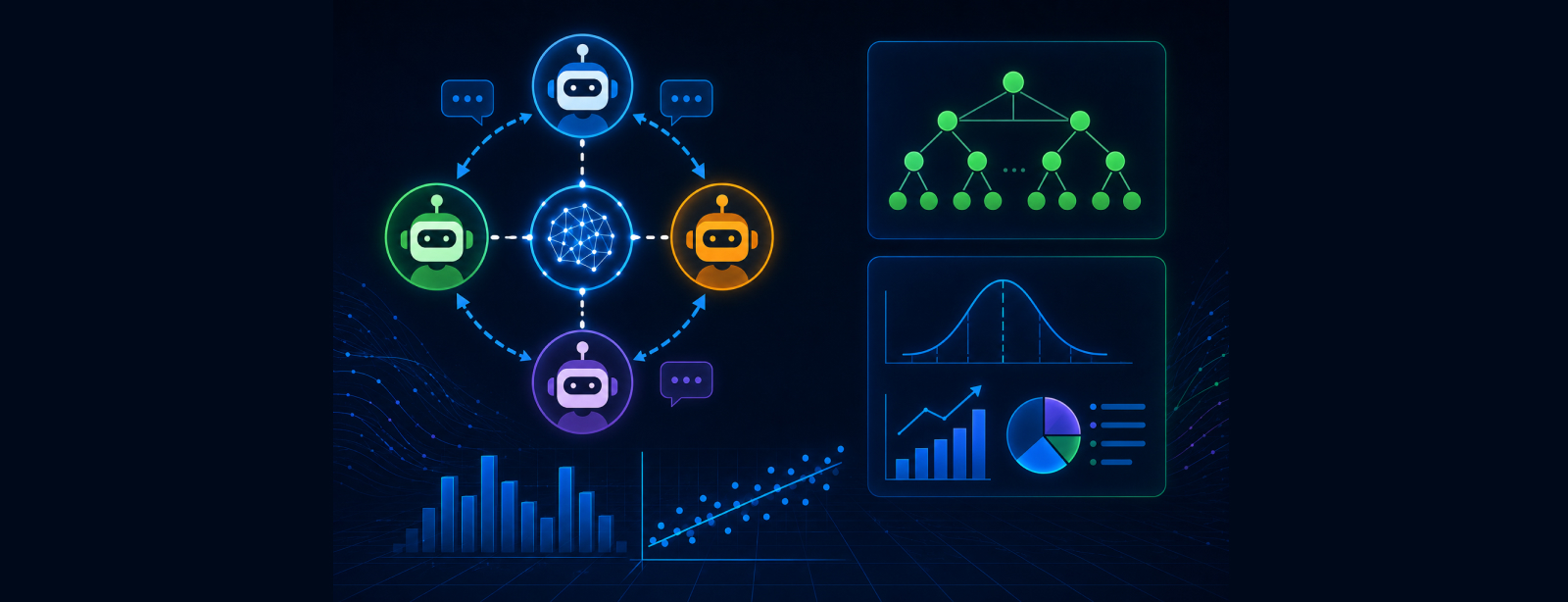 Grounding Multi-Agentic Systems with Classical XGBoost and Statistics
